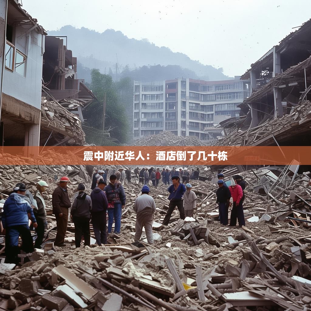 震后现场：酒店倒塌实录