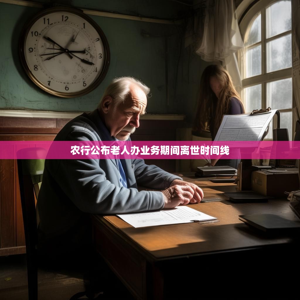 农行公布老人办业务期间离世时间线