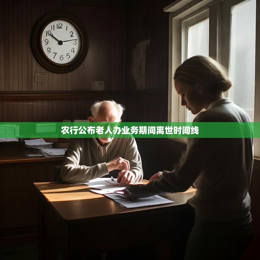 农行公布老人办业务期间离世时间线