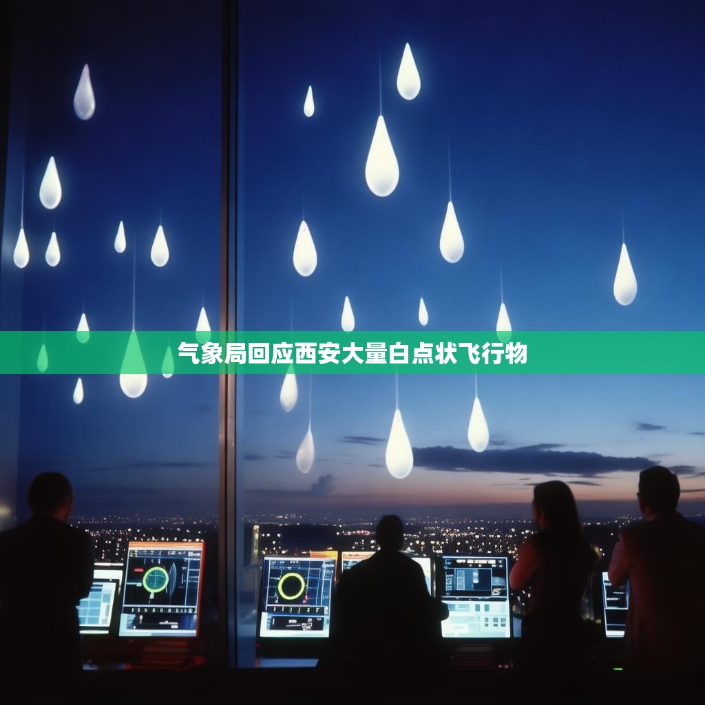 气象局回应西安大量白点状飞行物 气象局回应西安大量白点状飞行物