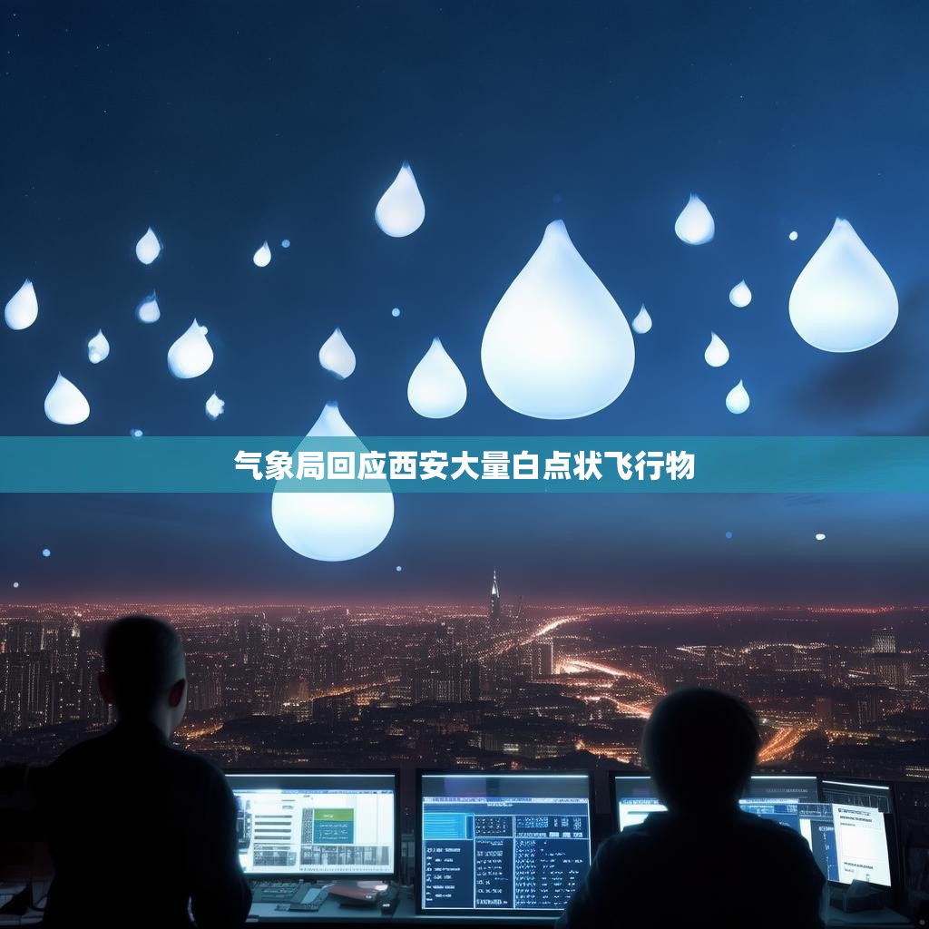 西安上空白点状飞行物解析