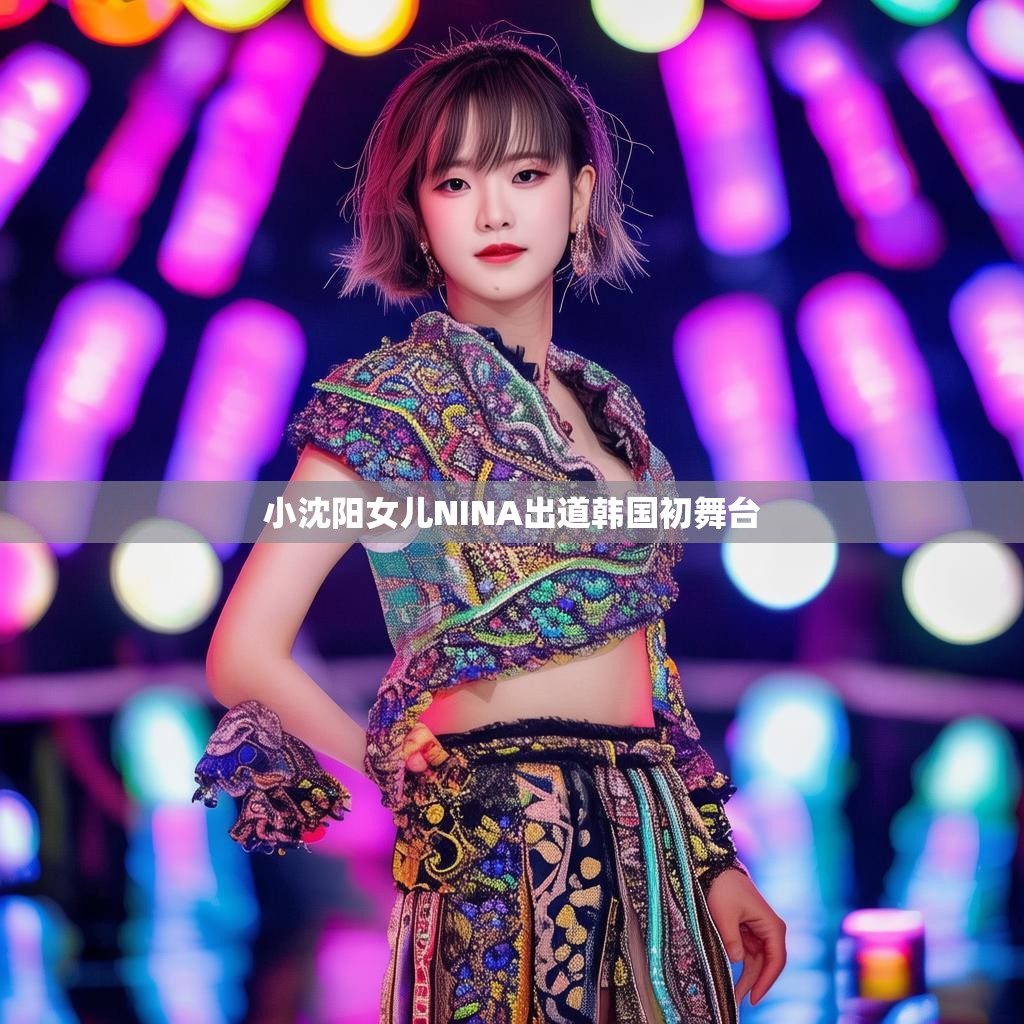 小沈阳女儿NINA出道韩国初舞台