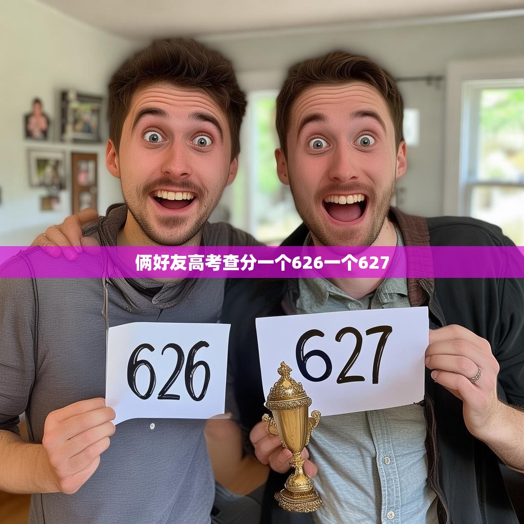 俩好友高考查分一个626一个627