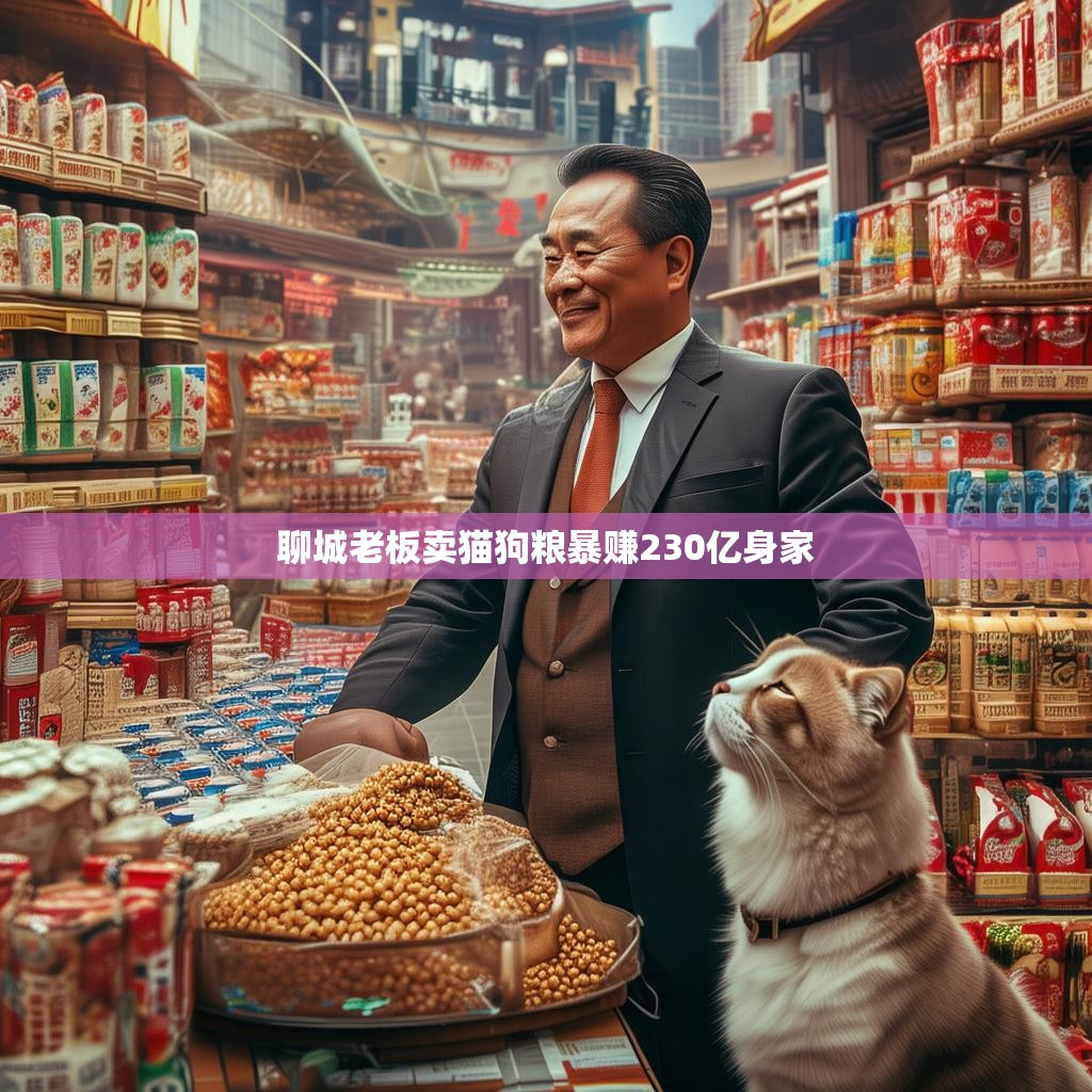 聊城老板卖猫狗粮暴赚230亿身家