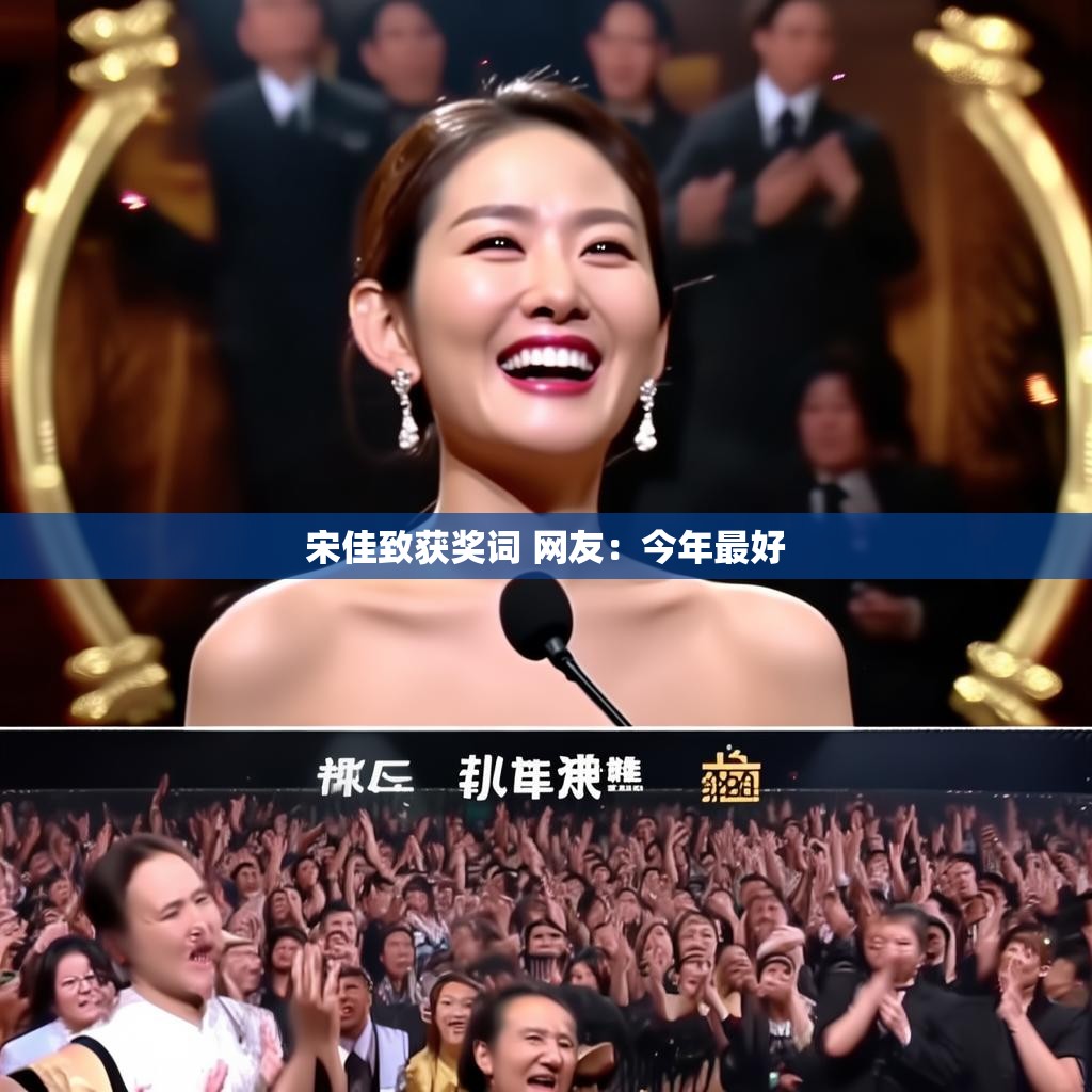 宋佳致获奖词 网友：今年最好
