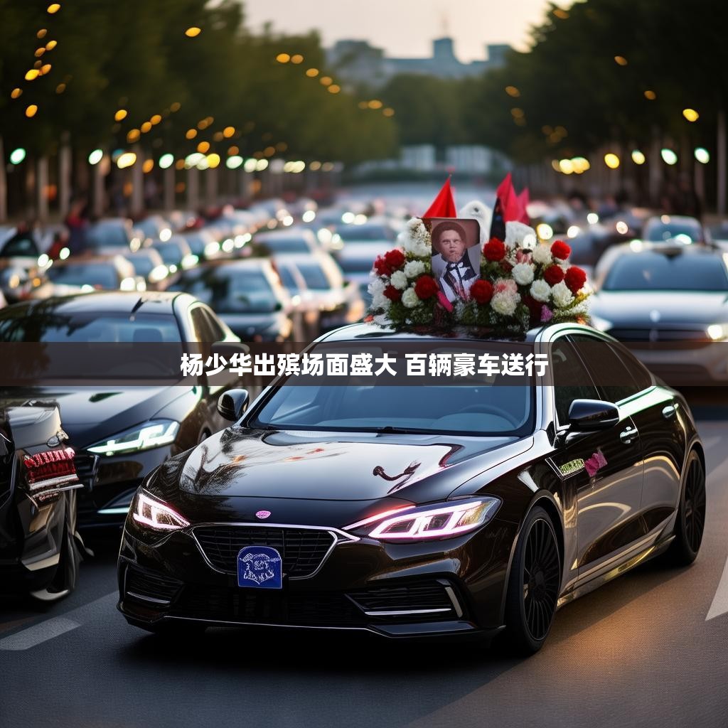 杨少华出殡场面盛大 百辆豪车送行