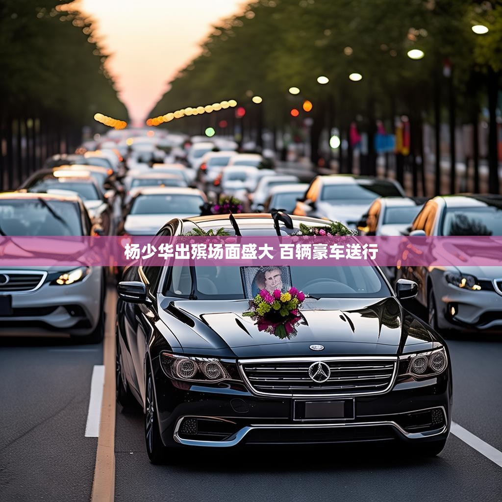 杨少华出殡场面盛大 百辆豪车送行