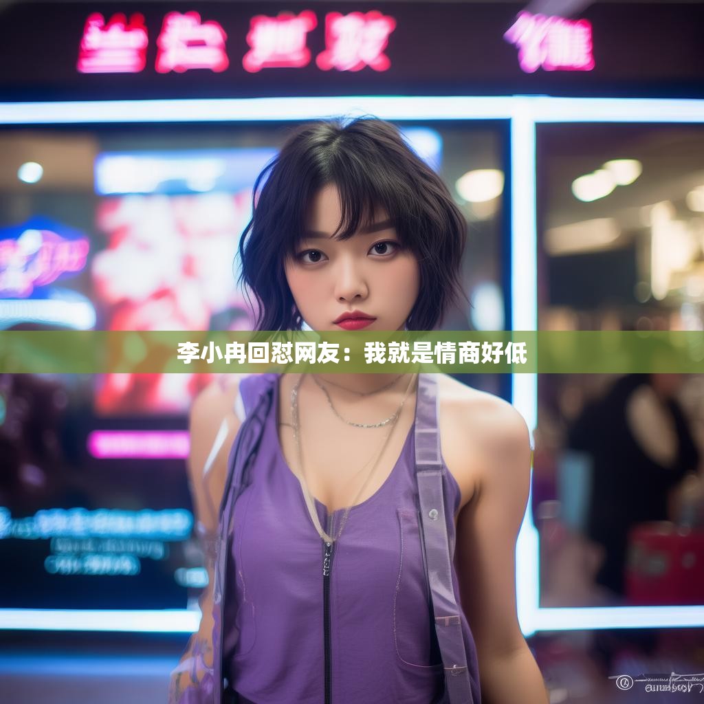 李小冉回怼网友：我就是情商好低