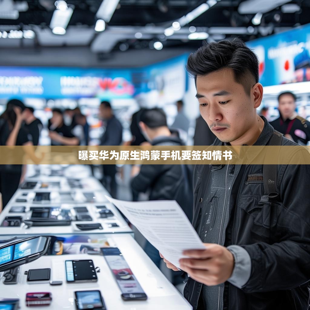 曝买华为原生鸿蒙手机要签知情书