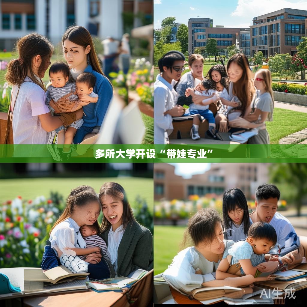 多所大学开设“带娃专业” 多所大学开设“带娃专业”