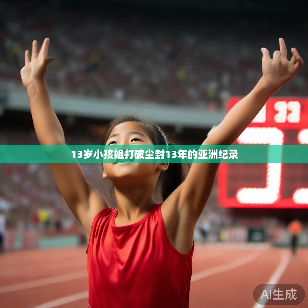 青春的力量,打破尘封的亚洲纪录 青春少女打破纪录