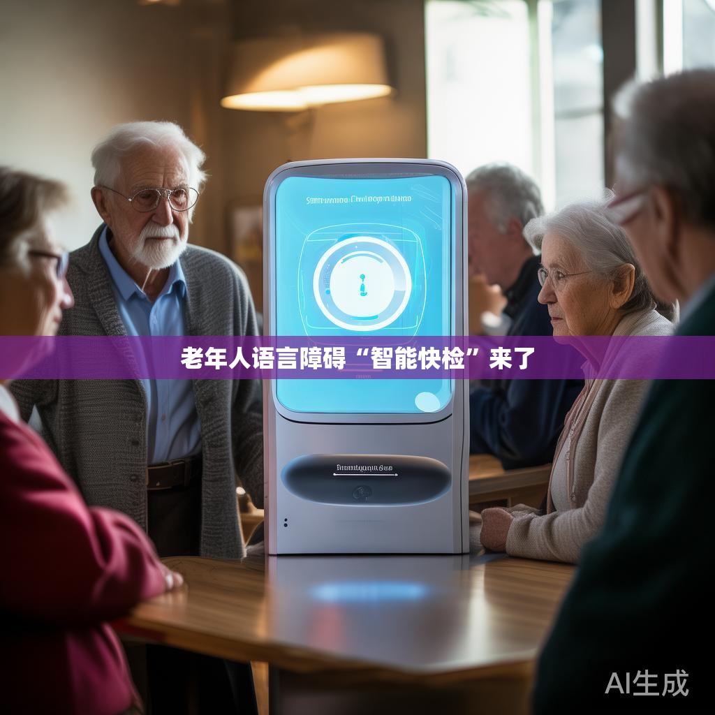 老年人语言障碍“智能快检”来了 老年人语言障碍“智能快检”来了