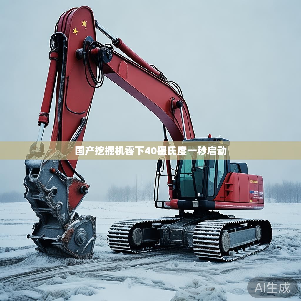 国产挖掘机零下40摄氏度一秒启动