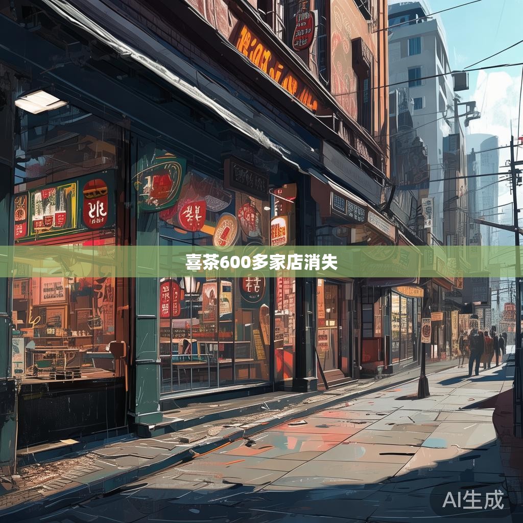 喜茶600多家店消失
