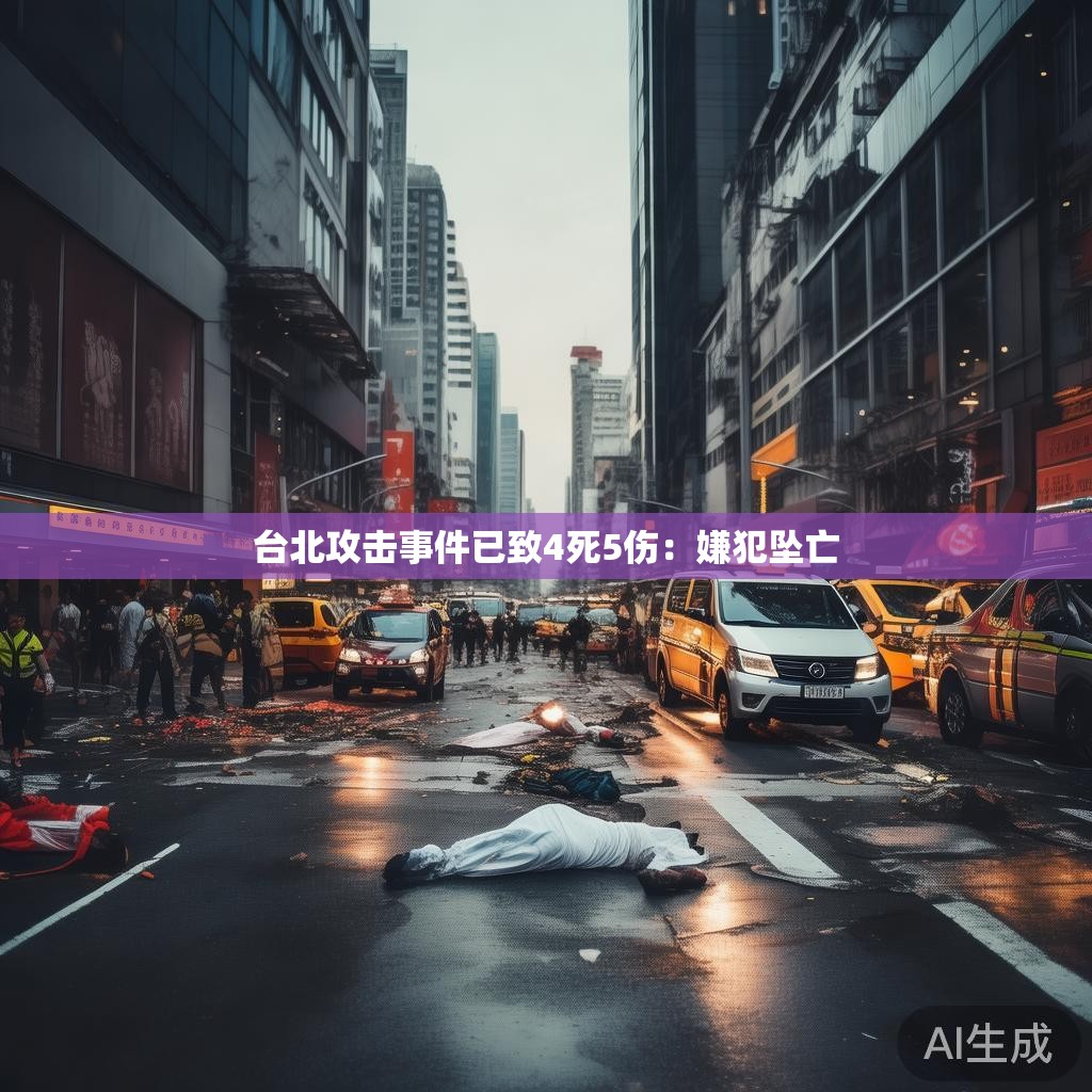 台北攻击事件已致4死5伤：嫌犯坠亡