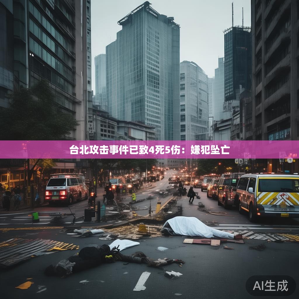 台北攻击事件已致4死5伤：嫌犯坠亡
