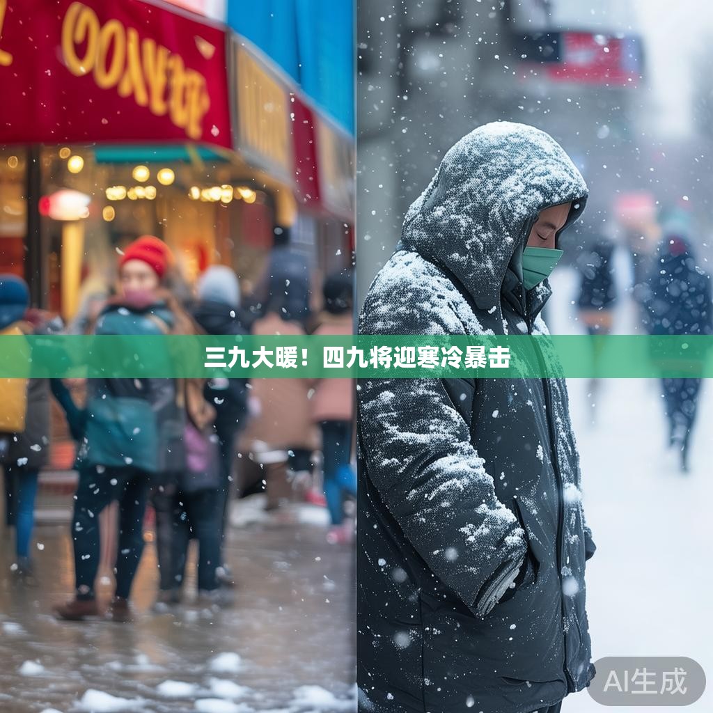 三九温暖与四九寒潮的交替