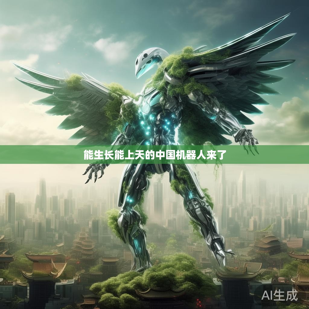 中国制造的能生长能上天的机器人