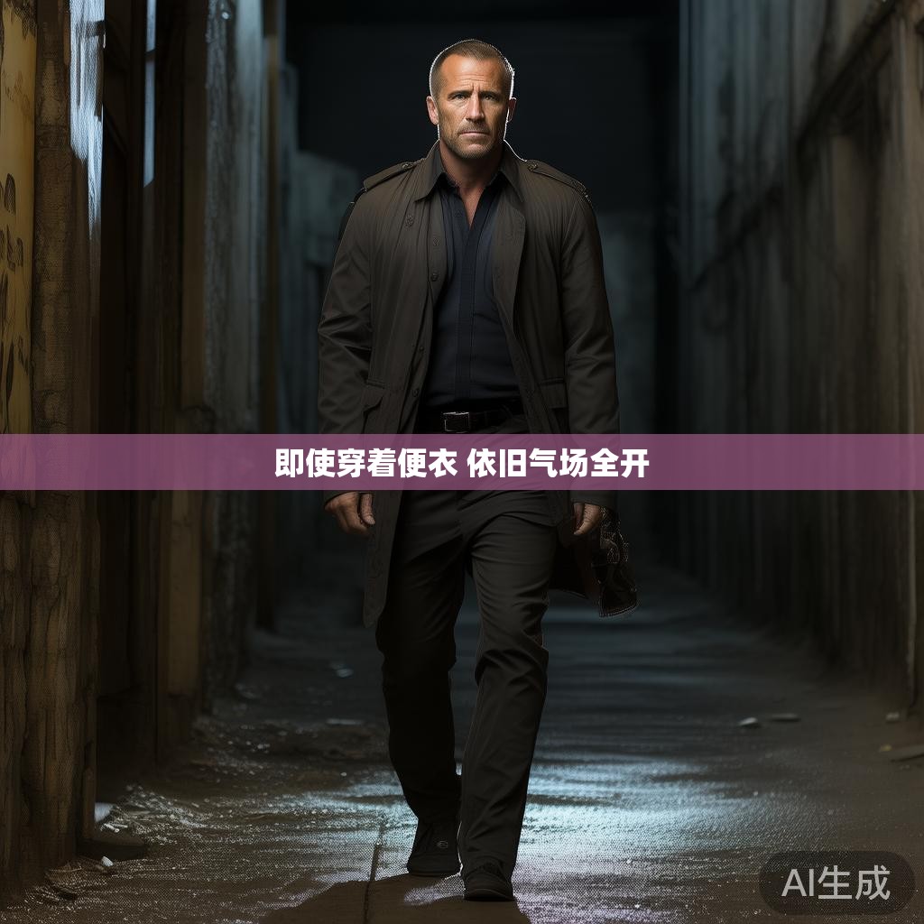 身着简装的气场强者