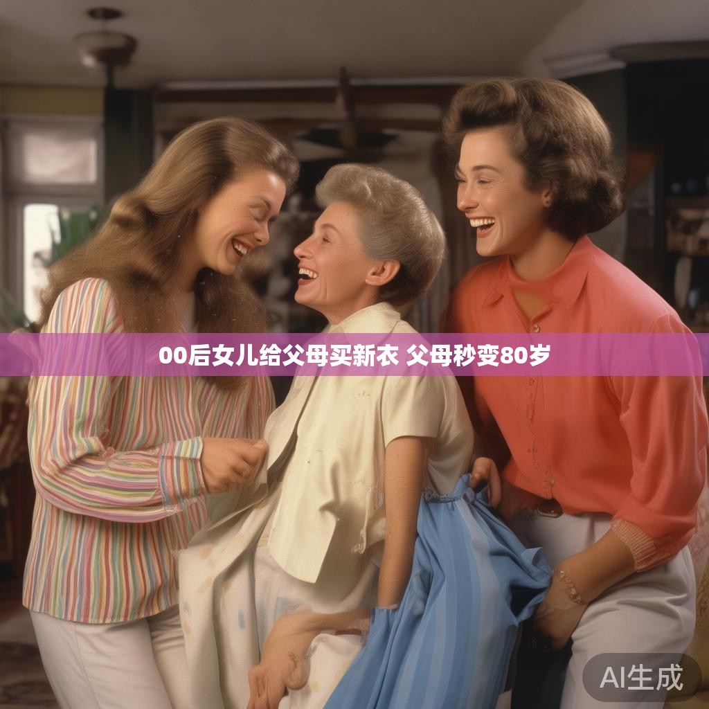 00后女儿给父母买新衣 父母秒变80岁