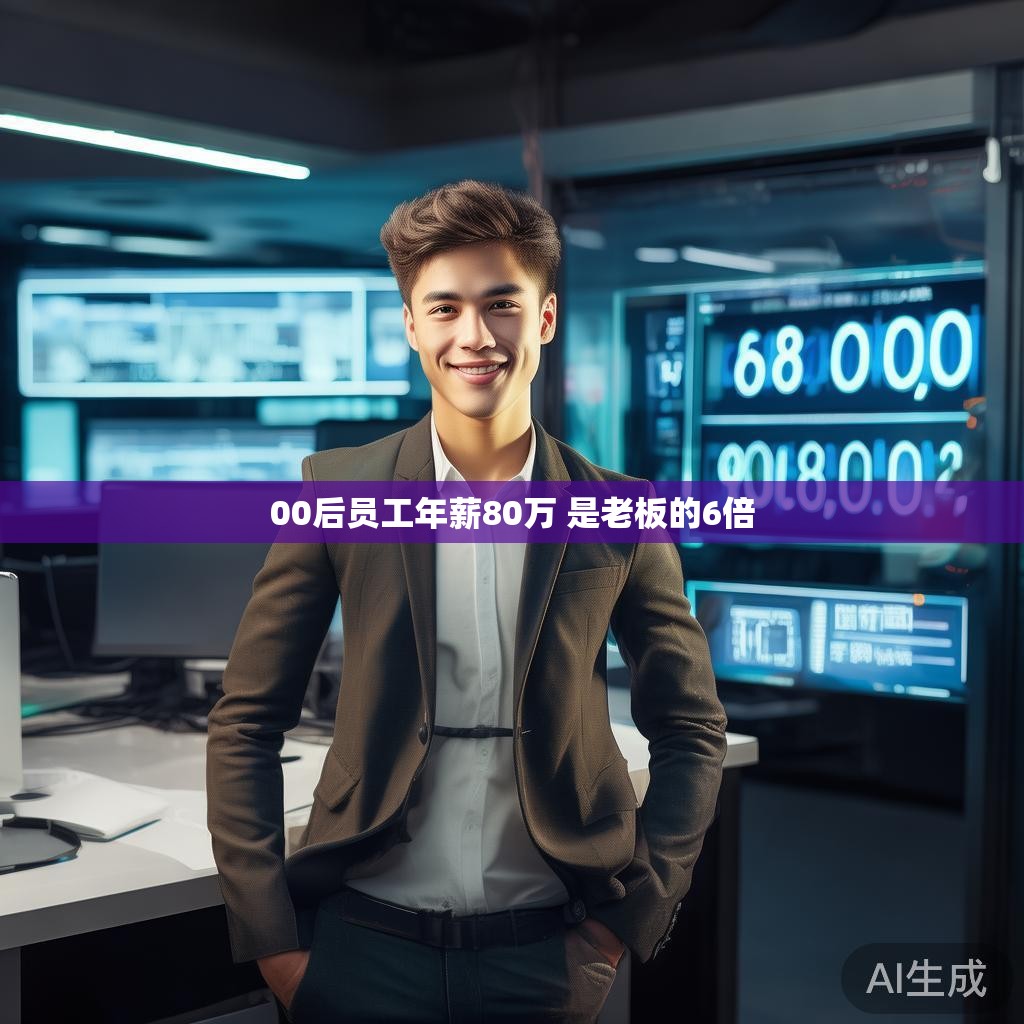00后员工年薪80万 是老板的6倍