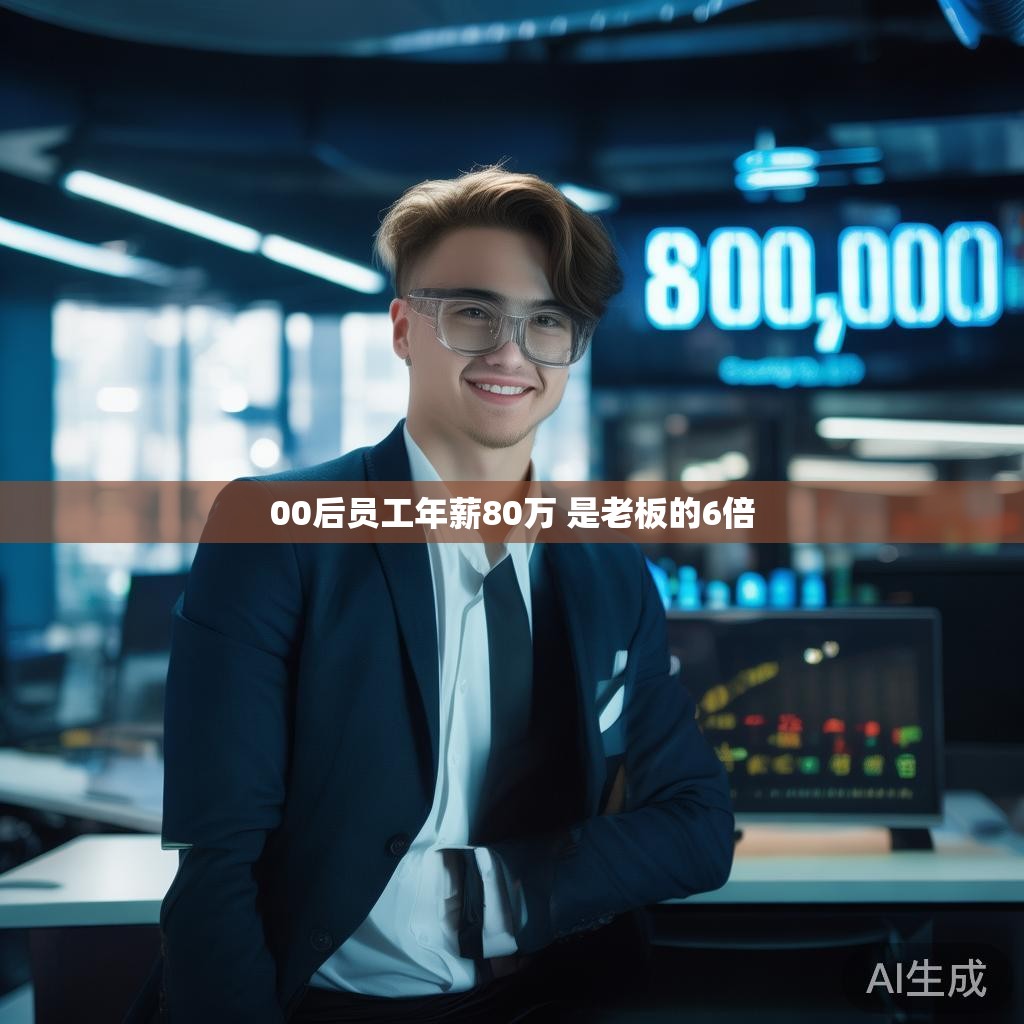 00后员工年薪80万 是老板的6倍
